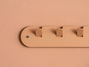 Стальная настенная вешалка с порошковым покрытием