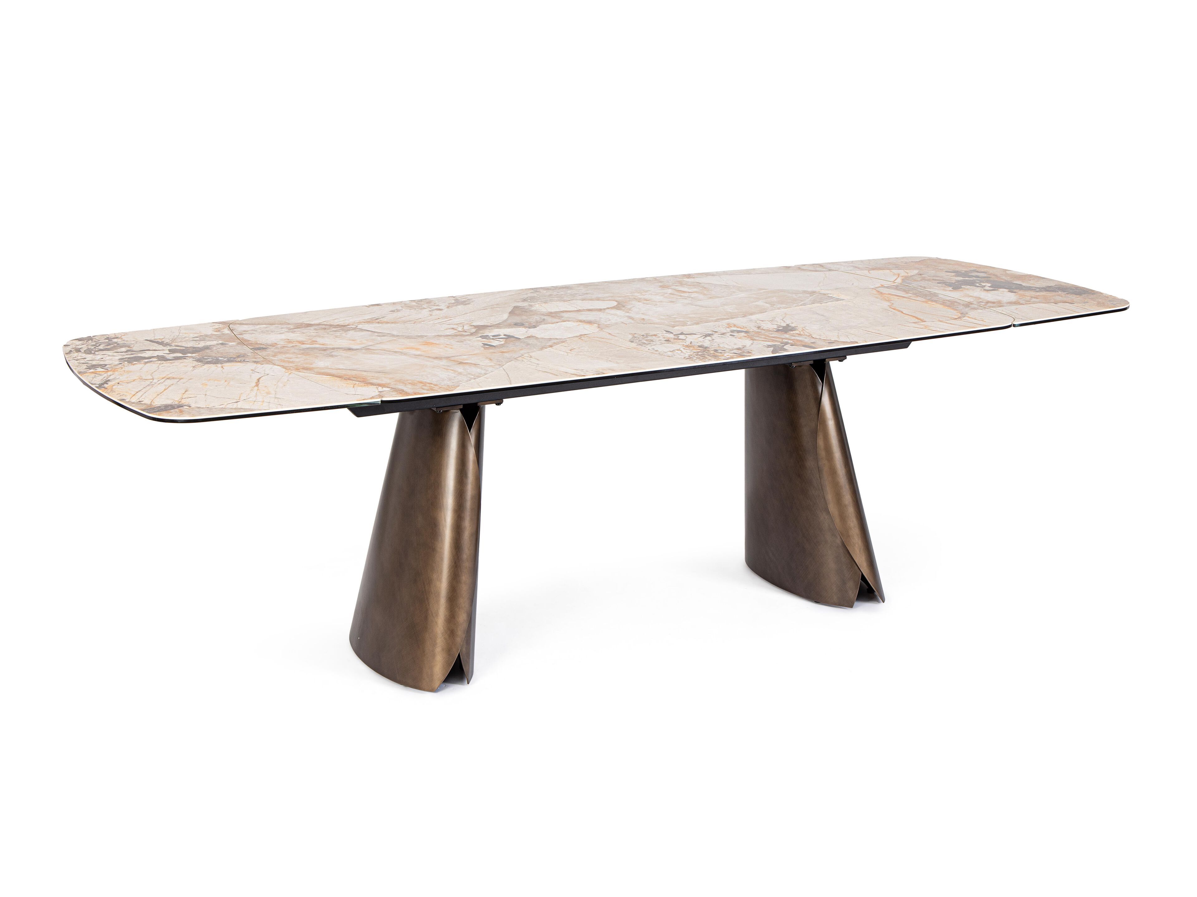 Выдвижной прямоугольный обеденный стол BIZZOTTO Patagonia ARCH-00031097