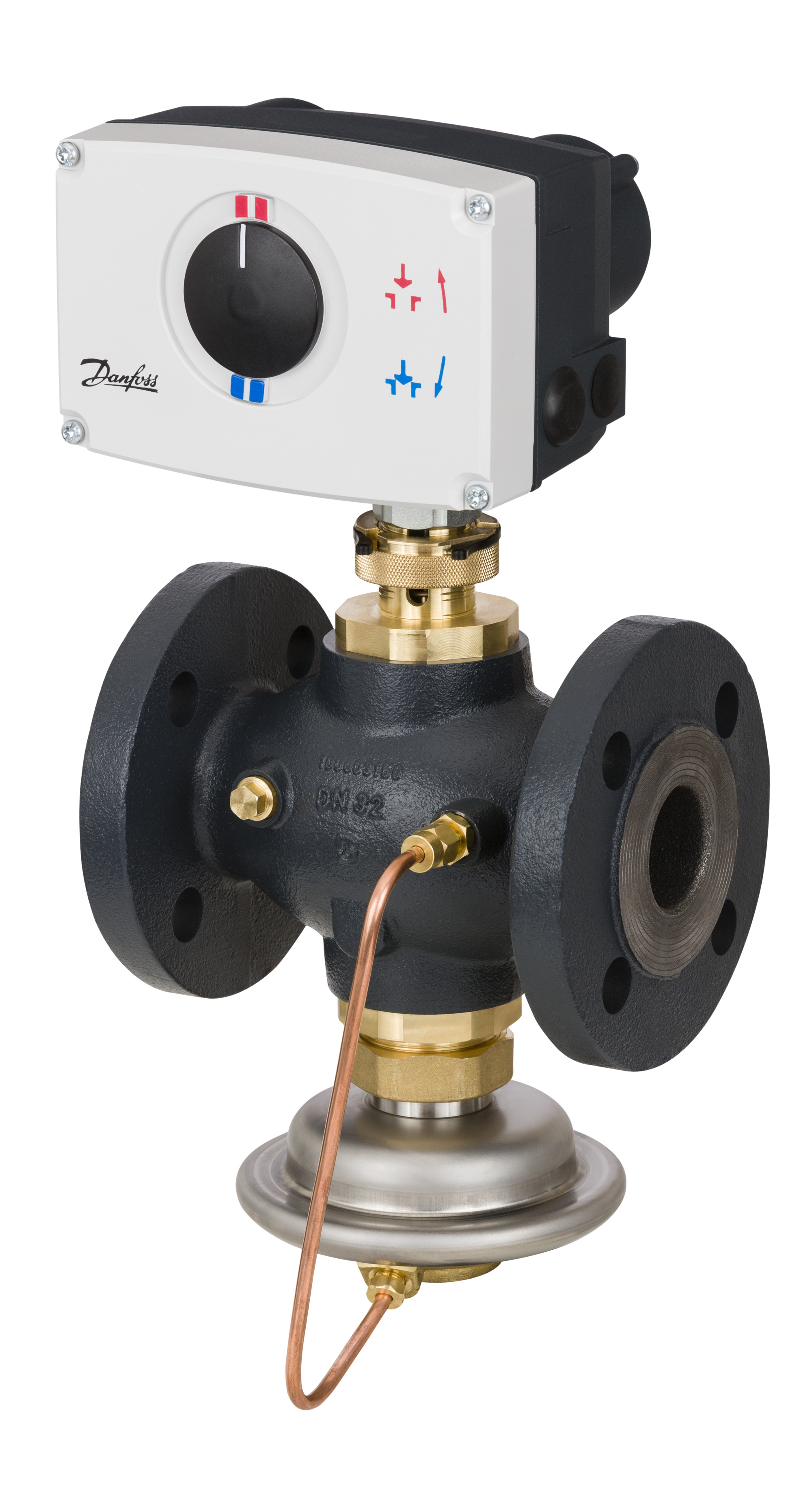 Danfoss Редукторные электроприводы с трехпозиционным управлением AMV 438 SU Эл. привод имп., 230В пер. т 082H0123  - Вид №29