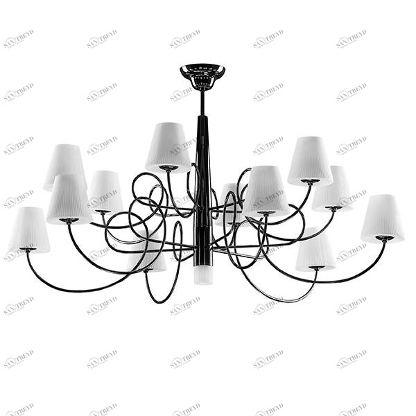 Потолочная люстра Lightstar Vortico 814137 LIGHTSTAR ДИЗАЙНЕРСКИЕ, VORTICO 075513 Белый 