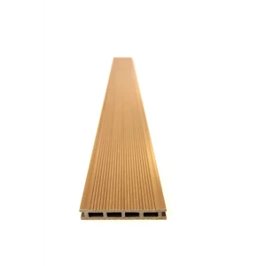 91354109 Террасная доска ДПК Multideck цвет дерево 2000x140x22мм двусторонний вельвет/структура дерева 0.56м² 2шт STLM-1463333