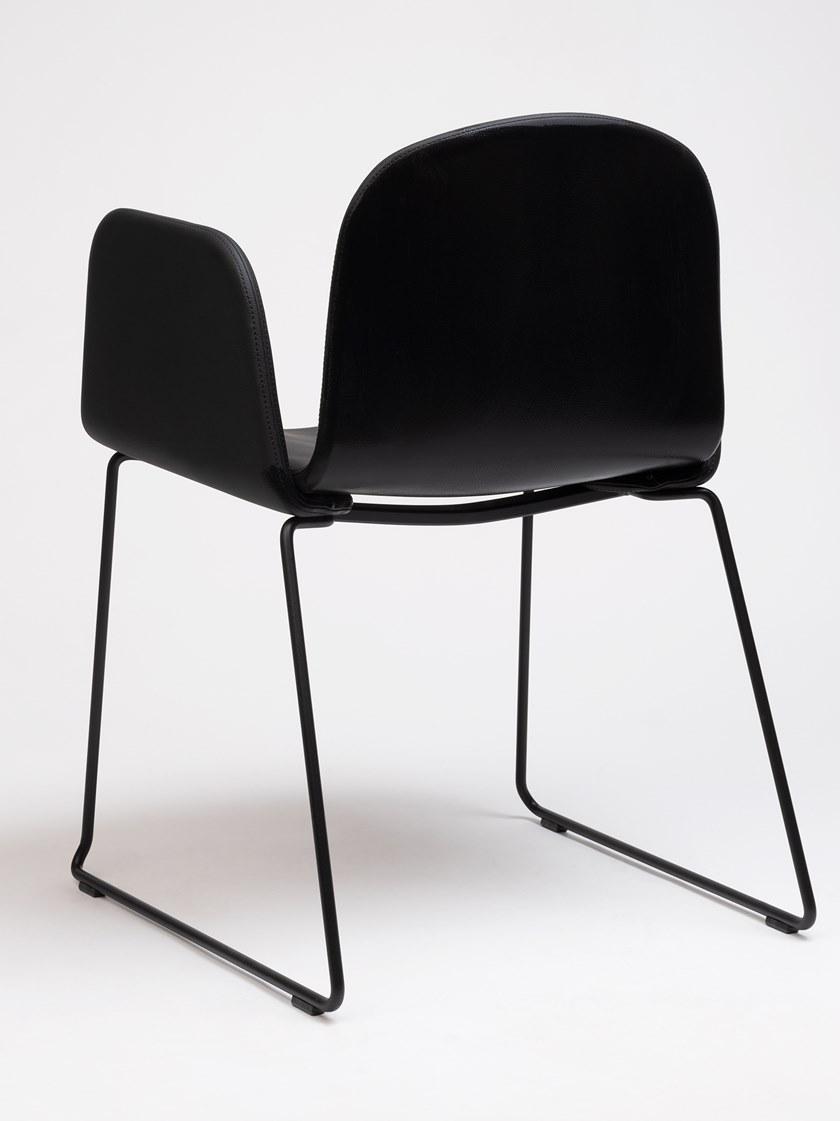 ONDARRETA Кожаное кресло с салазками и подлокотниками Bob xl sun-id-1476130 - Вид №3