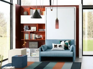 CLEI Диван-трансформер в 2-х местной ткани Altea