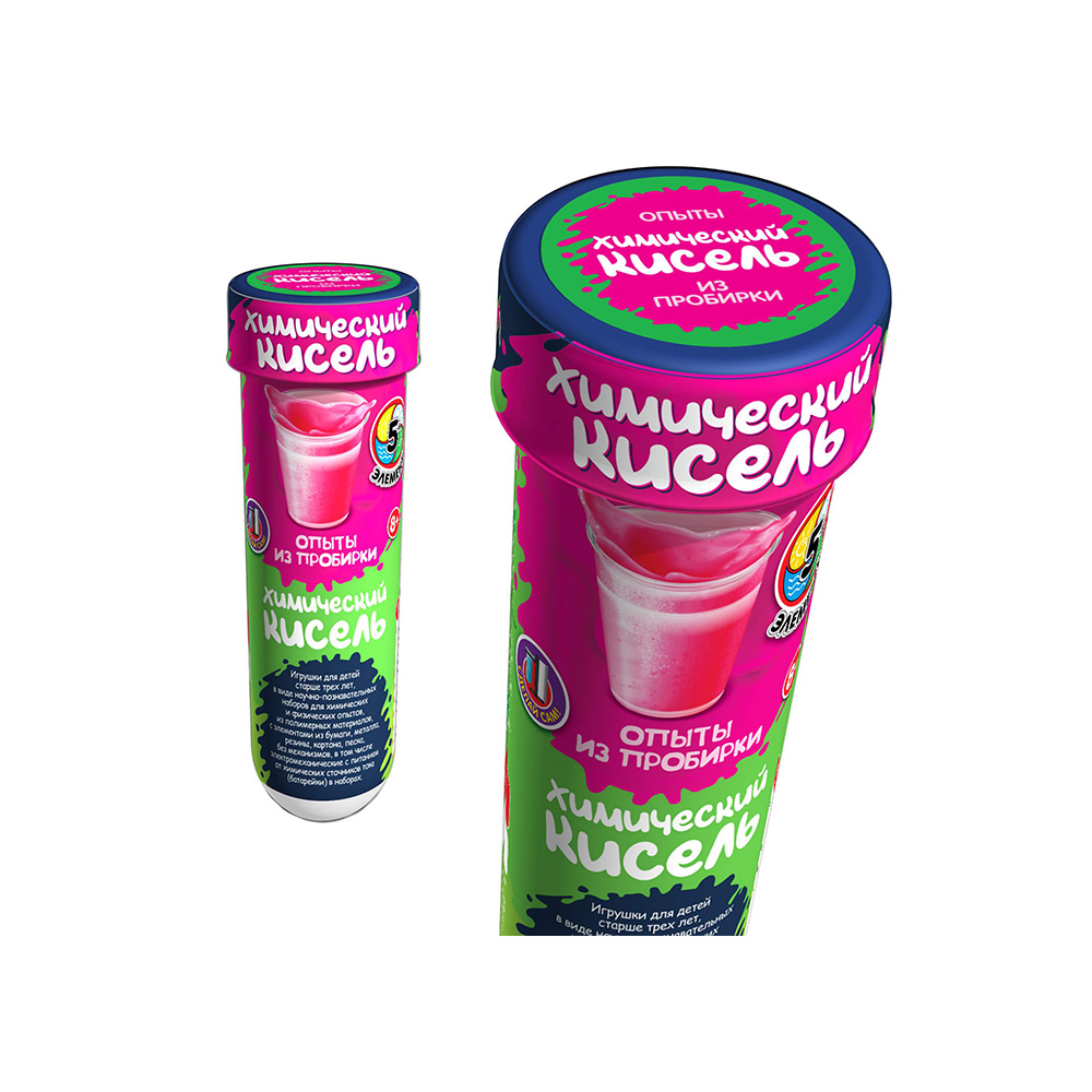 319 Мини опыты Бокс № 3 Химический кисель MASTER IQ 2 