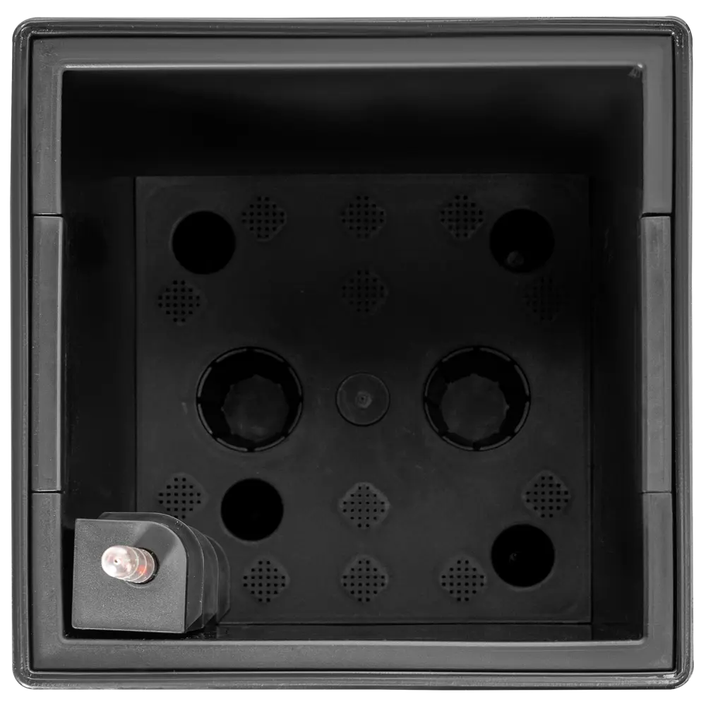 Кашпо Oladom Deluxe Long Ø29.5 h56.5 см v19 л пластик черный с автополивом 89446360 STLM-2153856 Santreyd - Вид №2