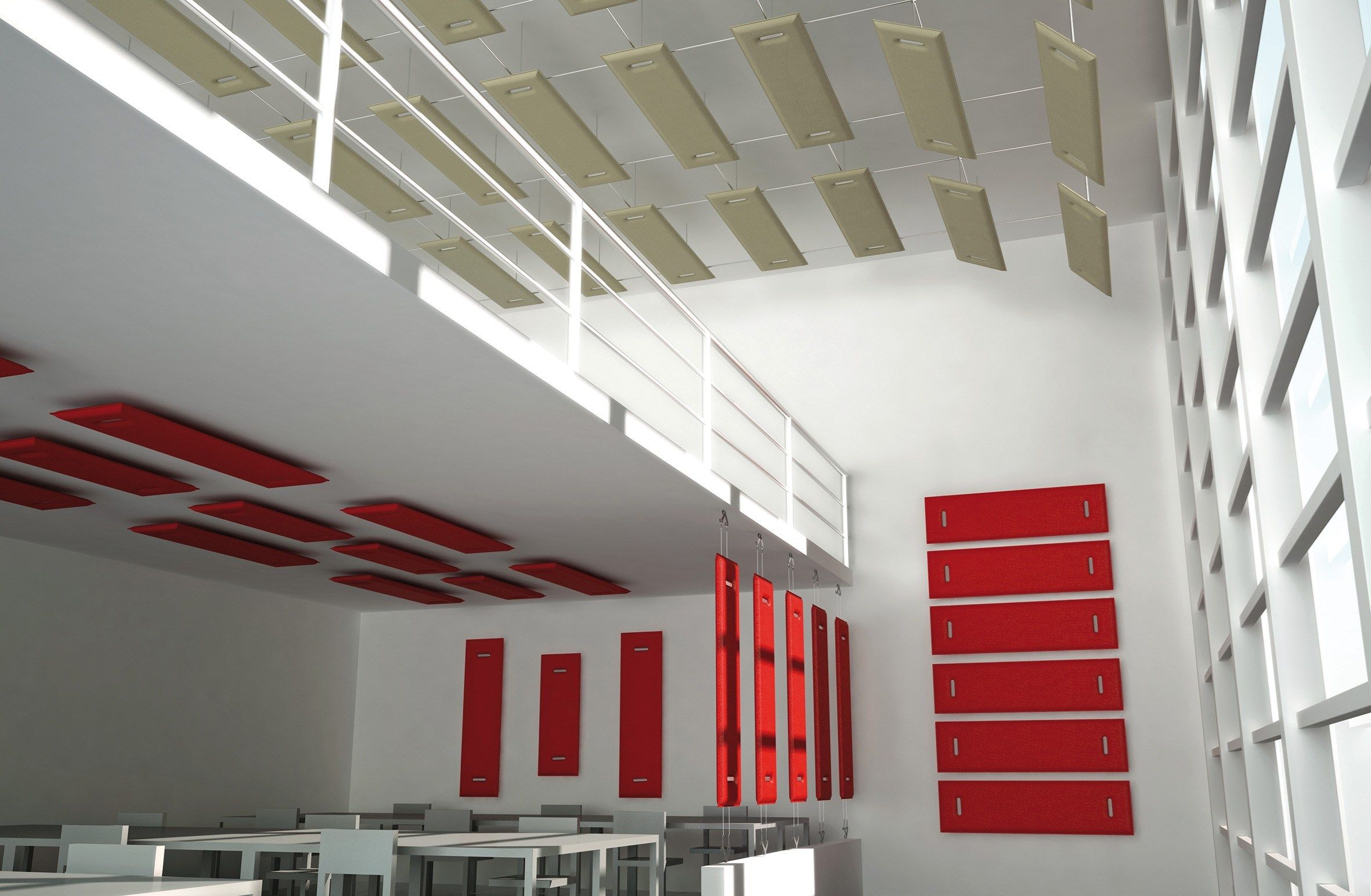 Акустическая панель в Trevira® CS Caimi Brevetti технология Snowsound ARCH-00049479 - Вид №2