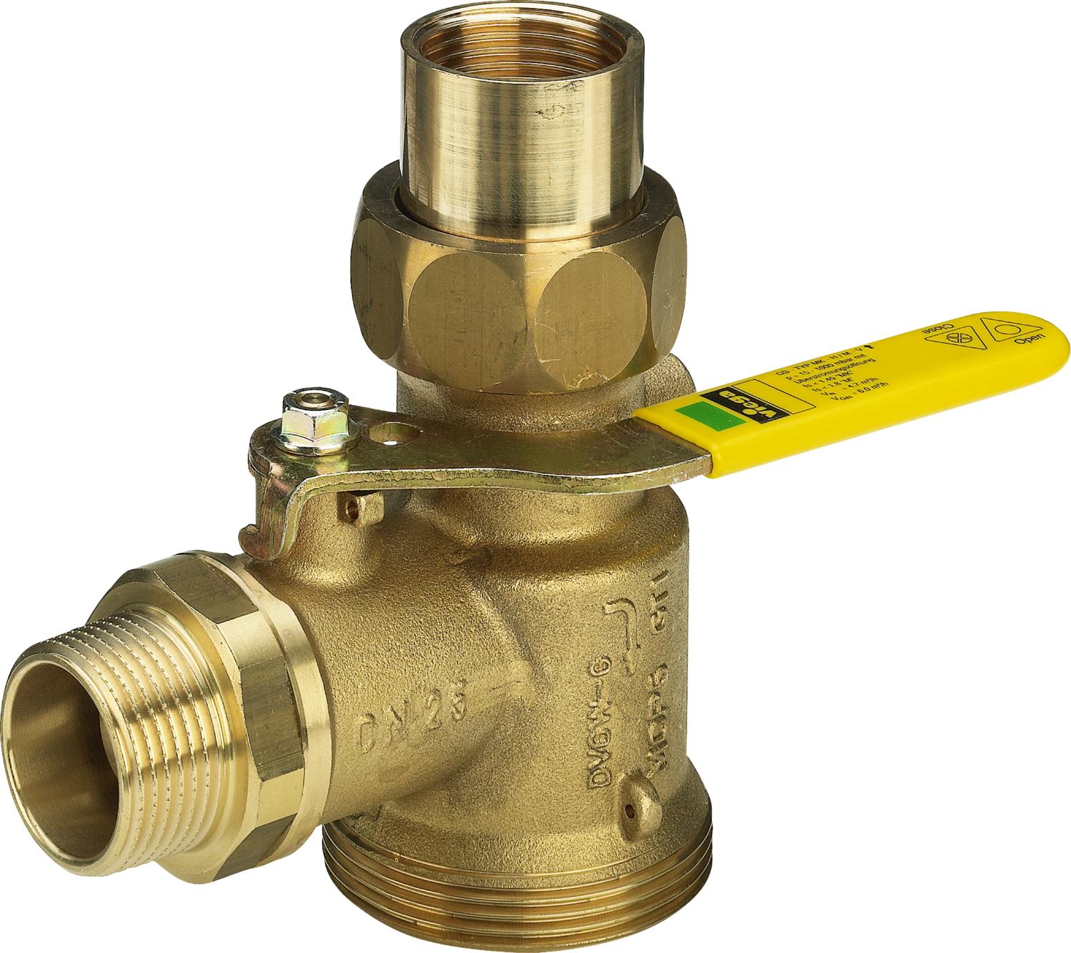 Viega Угловой шаровой кран для газового счетчика G2111.2S (618469) 618 469