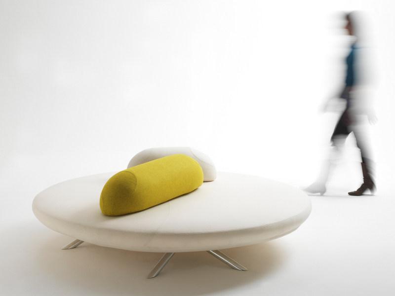 Segis Круглая скамья из ткани с огнестойкой набивкой sun-id-1405779 - Вид №3