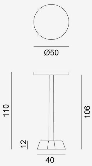 Gervasoni Круглый сервировочный стол Brass/silver sun-id-1481190 - Вид №15