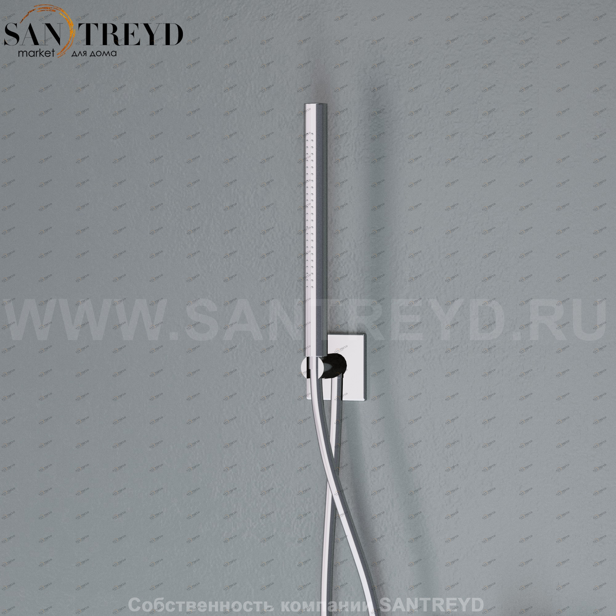 Effegibi FEELGOOD.2 Ручной душ хромированный CH55000058 FEEL GOOD