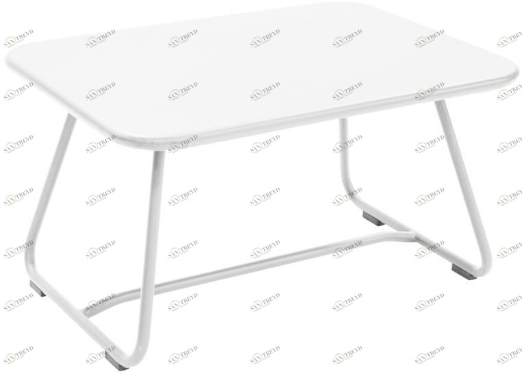 Fermob Прямоугольный алюминиевый садовый столик Sixties 1720