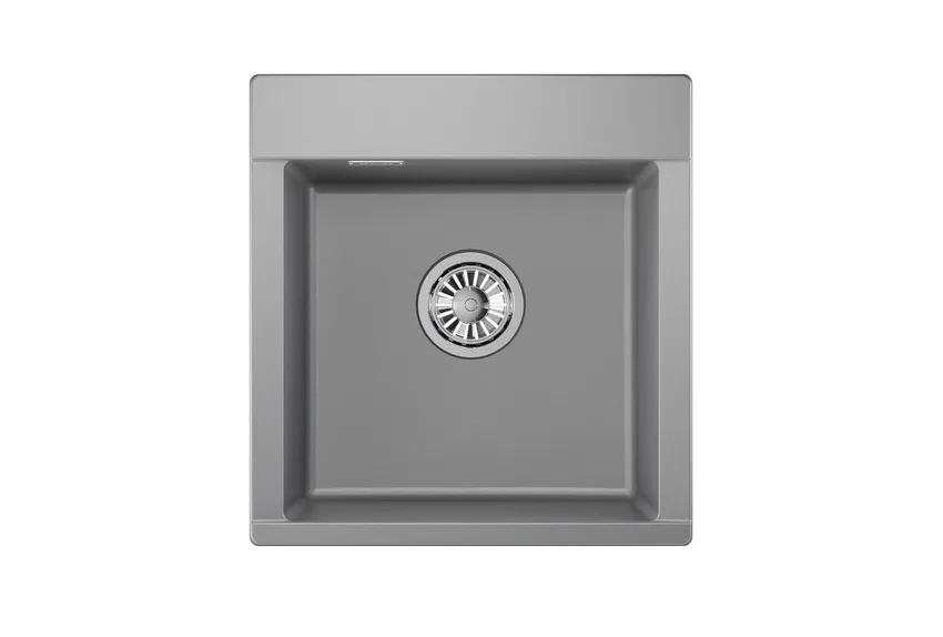 ES-4701, АЛЮМИНИУМ, кухонная мойка, кварц, ESTETICA GRANULA 4701-ST162 - Вид №2