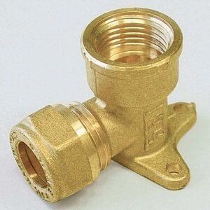 Водорозетка обжим 22 x 3/4" TIEMME