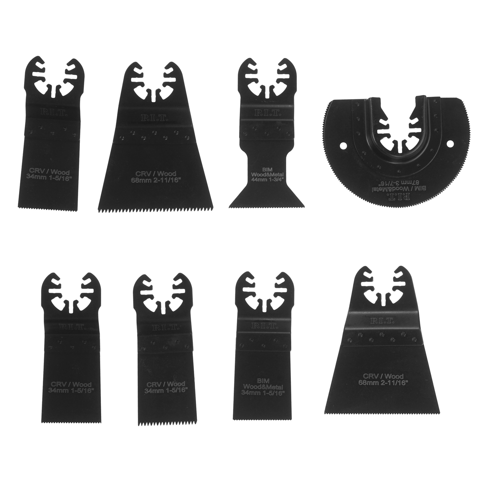 Набор насадок для реноватора P.I.T. ACTW08-008A 9184785 PIT STDN-0142566