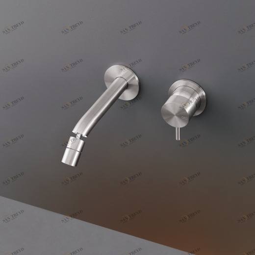 Настенный смеситель с регулируемым носика L. макс. 165 мм  MIL36 CEADESIGN 