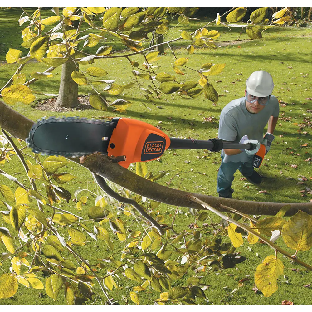 Высоторез аккумуляторный Black&Decker GPC1820L20-QW 18 В шина 20 см АКБ и ЗУ в комплекте BLACK + DECKER STLM-2078927 - Вид №5