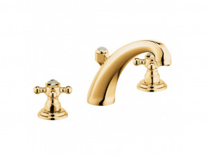 510434520 смеситель на умывальник DN 15 KLUDI 1926 позолоченный, 23 кар