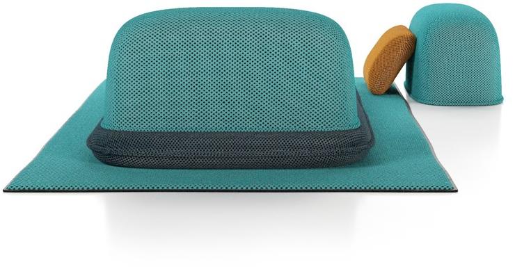 Liu Jo Living Collection Садовая кушетка из мягкой ткани Ceci est un caillou Cod - Вид №5