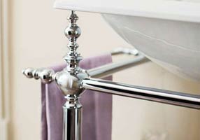 Gentry Home Таз большой белый Victorian Incalux GH100994 - Вид №1