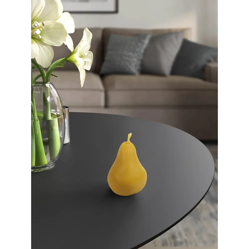 Свеча формовая Груша желтая 7 см Santreyd STLM-2161745 - Вид №2