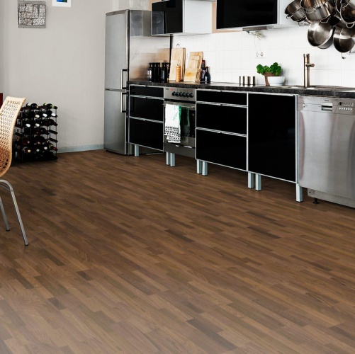 Паркетная доска Haro 4000 Series Top connect Орех американский Натур (Гладкая) 2200х180 мм 523812 - Вид №6