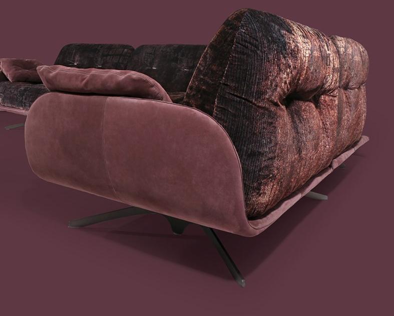 Borzalino Модульный угловой диван из ткани Ayton sun-id-1474067 - Вид №5