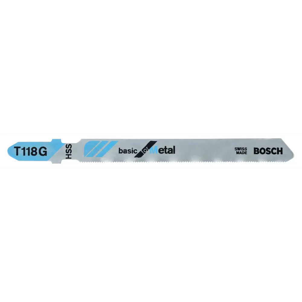 Набор пилок для лобзика по металлу Bosch T118G, 3 шт. 83497444 STLM-2039817 BOSCH PROFESSIONAL 