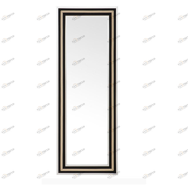 Зеркало в прихожую настенное черное Defender от Eichholtz EICHHOLTZ ДИЗАЙНЕРСКИЕ, EICHHOLTZ 062697 Черный 