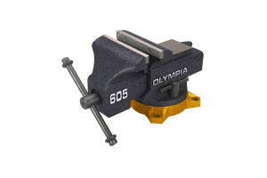 18624217 Слесарные тиски OLYMPIA-Tools 5" 38-605 NIKONA