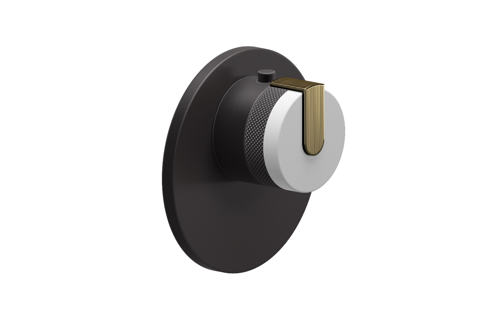 E-8027-R1WTE-L1VBB-GM-T Термостатический переключатель 3/4-Внешняя часть GRAFF MOD+