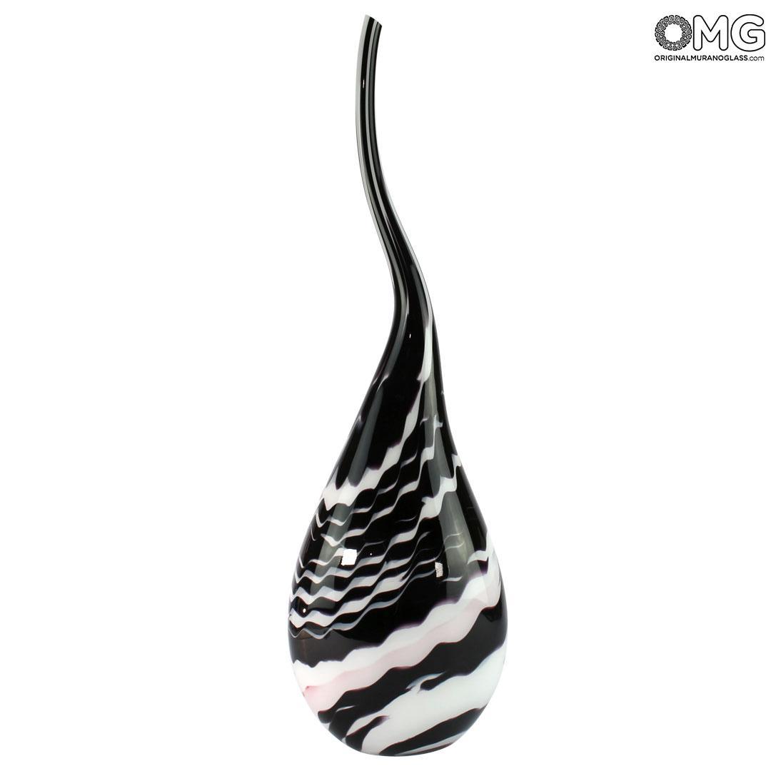 4845 ORIGINALMURANOGLASS Ваза Жёлтый Тюльпан - муранское стекло 20 см  - Вид №1