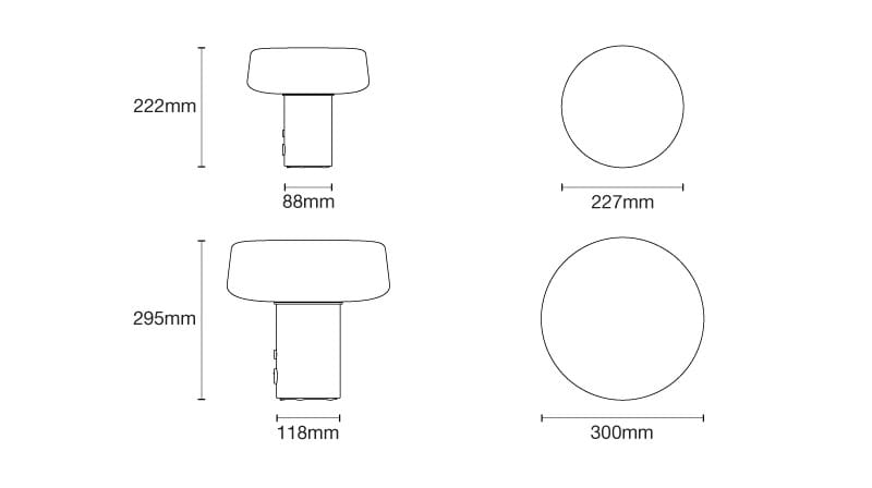 Светодиодная настольная лампа из каррарского мрамора Case SOLID ARCH-00053783 - Вид №9