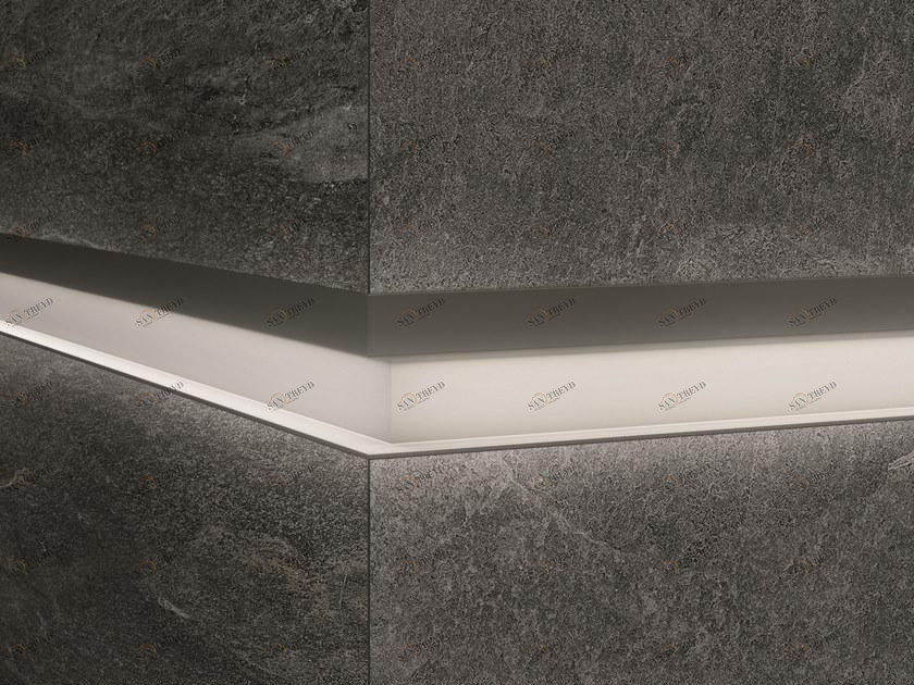 PROFILPAS Декоративная кромка из алюминия для покрытий Xl design Lql/2