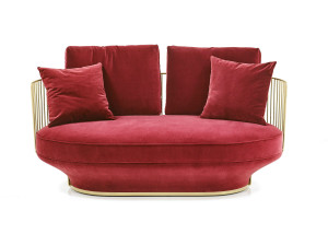 2-местный тканевый диван