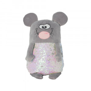 04МЗ Мягкая игрушка "Мышь с пайетками" 45 см 45 см TALLULA