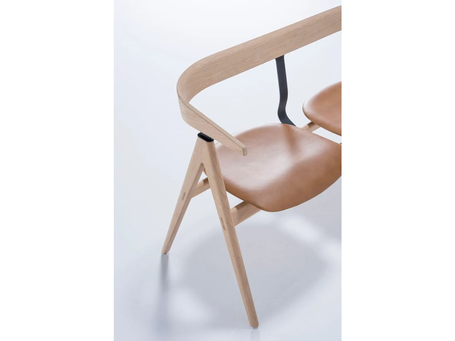 Кожаная мягкая скамья со спинкой Gazzda Ava ARCH-00114690 - Вид №11