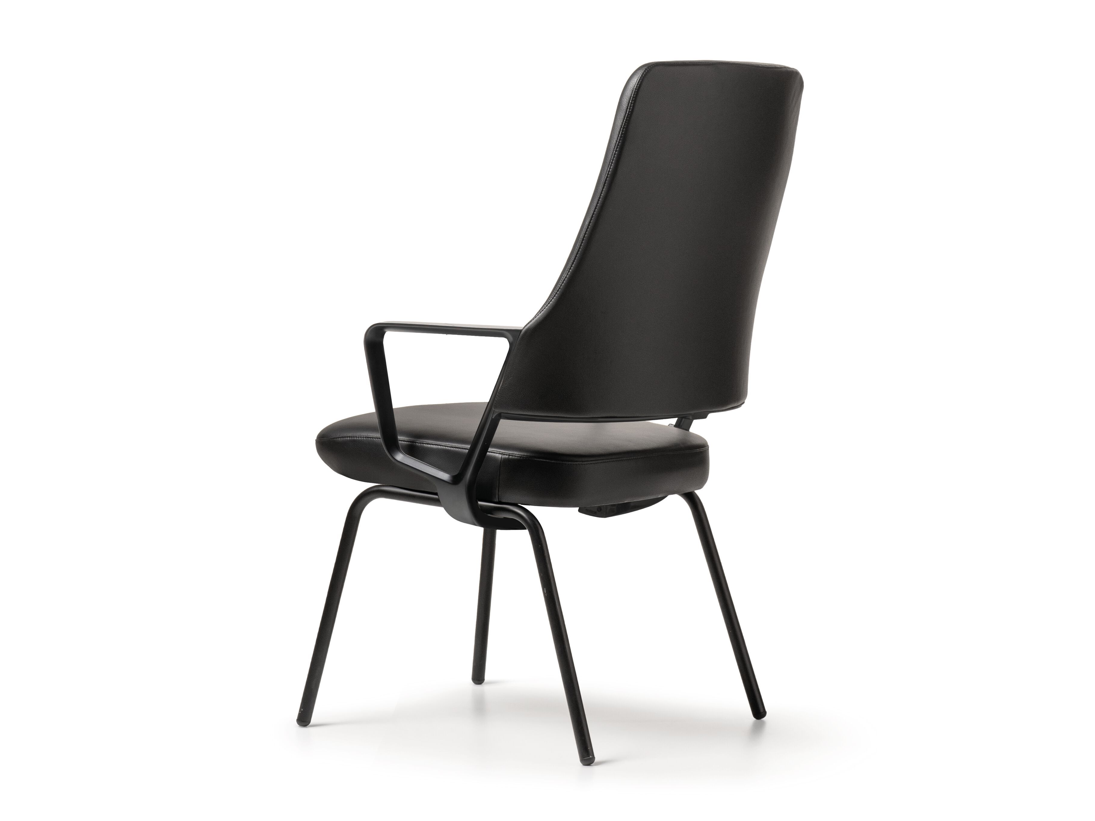 Кожаный операционный офисный стул с подлокотниками Quinti Sedute Aventador ARCH-00014184 - Вид №1