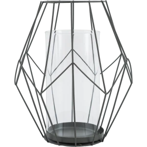 Подсвечник, металл, цвет серый