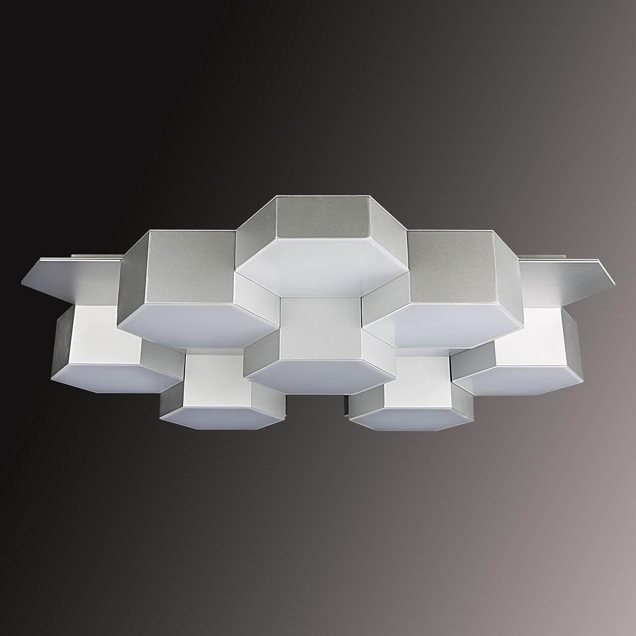 Потолочный светильник серебристый большой Lightstar Favo 750164 LIGHTSTAR ДИЗАЙНЕРСКИЕ, FAVO 00-3890328 Серебро  - Вид №1