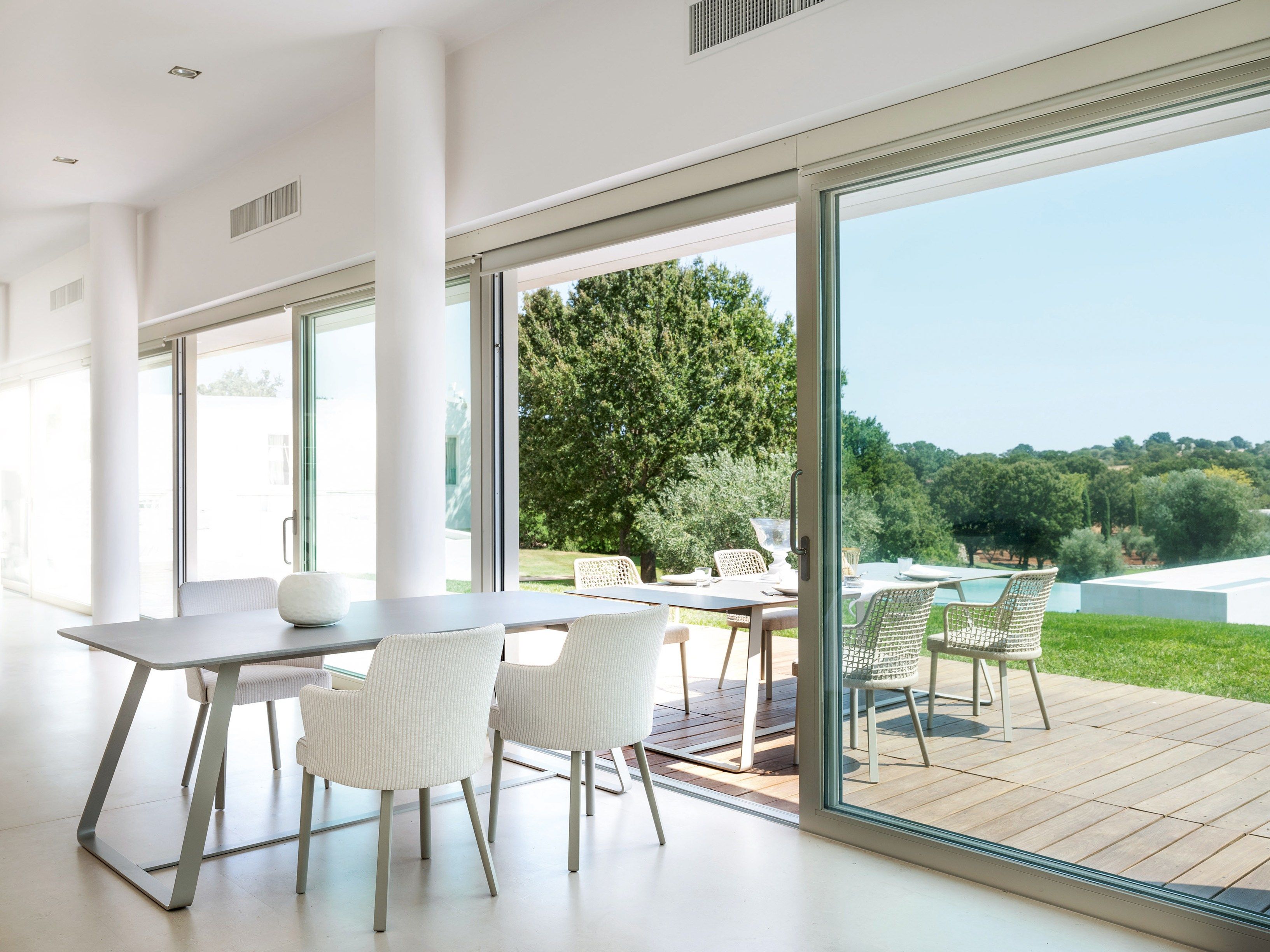 Мягкий тканевый стул с подлокотниками Varaschin EMMA ARCH-00128832 - Вид №3