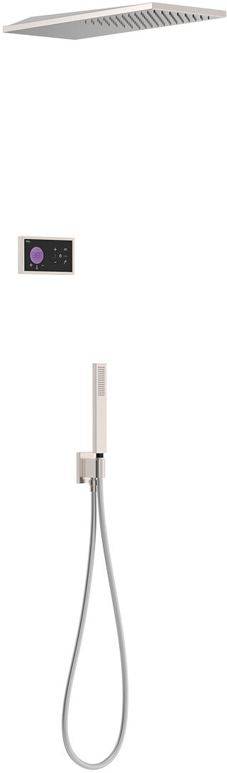 SHOWER TECHNOLOGY Kit de grifo termostático electrónico empotrado de 2 vías Shower Technology Blue Edition para ducha-09288551AC TRES