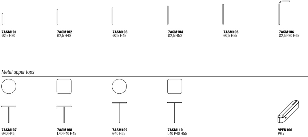 Marelli Низкий металлический стол по контракту sun-id-1483918 - Вид №14