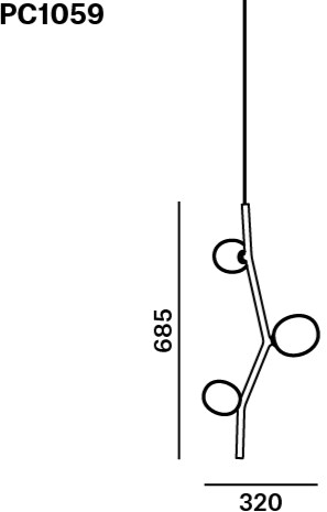 BROKIS Подвесной светильник из дутого стекла и металла Ivy sun-id-1379416 - Вид №10