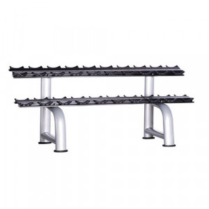 RK-ALA-9830 Aerofit rk-ala-9830 стойка для гантелей, 10 пар, платиновый AeroFIT