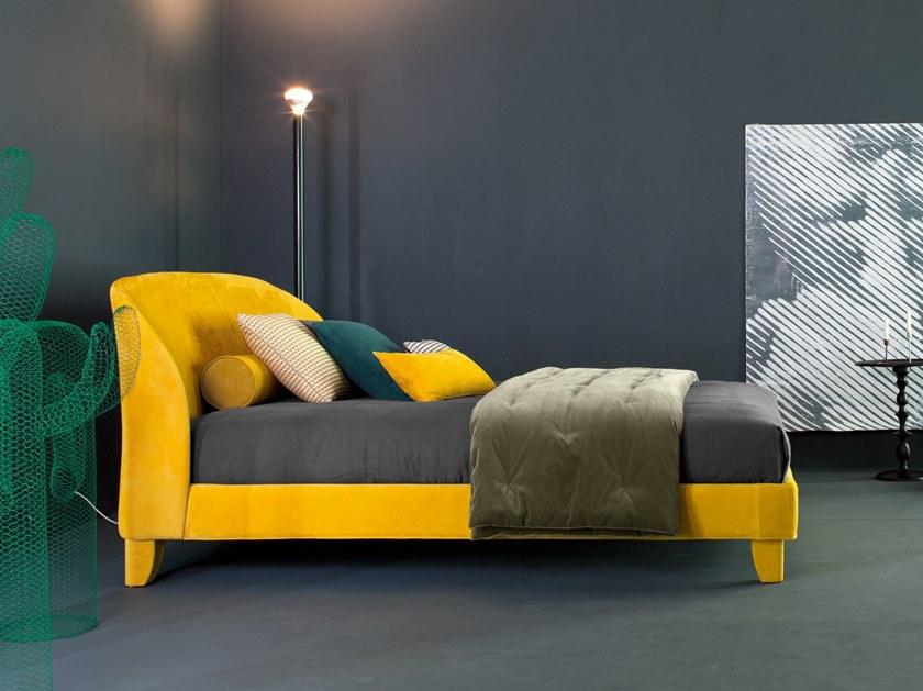 Twils Двуспальная кровать с мягким изголовьем Carnaby sun-id-1472785 - Вид №1