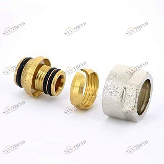 Соединитель обжим-В 20х3/4" EK никель евроконус WATTS 10000989