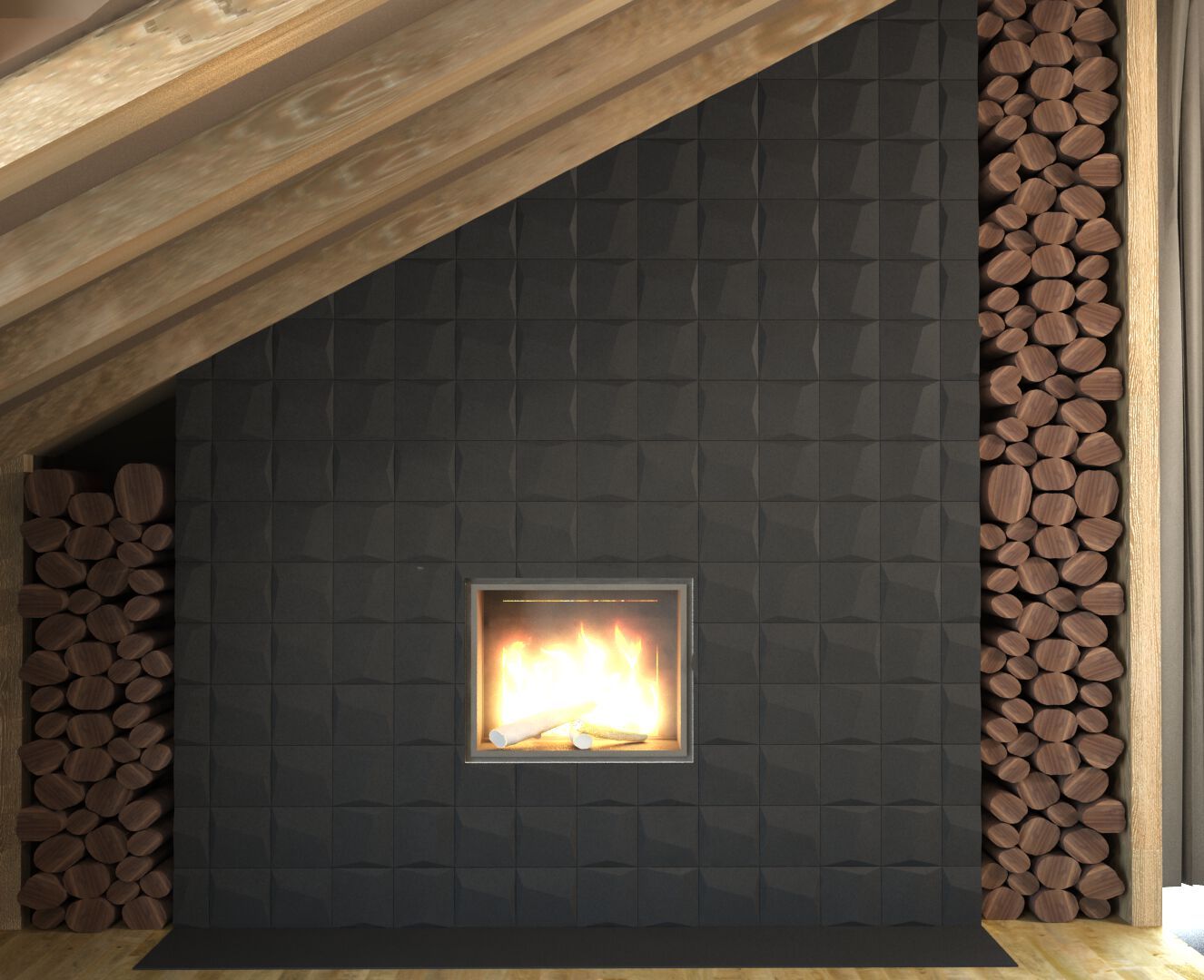 Трехмерное гипсовое покрытие WallDeco M-Modern ARCH-00029497 - Вид №2