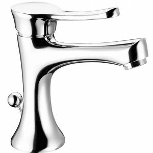 12032 Монокомандный смеситель для раковины с автоматическим донным клапаном EFFEPI RUBINETTERIE Belinda