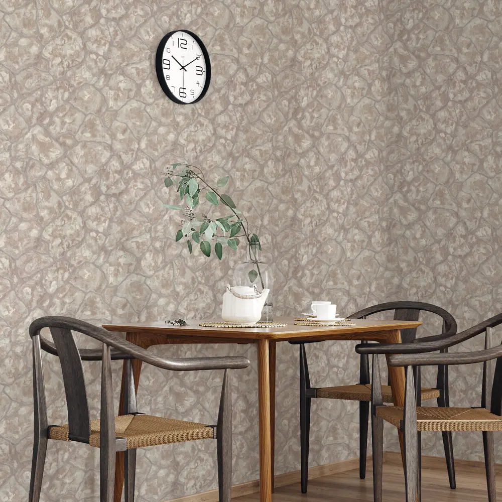 Обои флизелиновые Palitra Life Stoneheng коричневые 1.06 м PL31163-14 Stohehenge STLM-2120946 - Вид №3