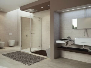 Duka Хрустальная душевая кабина Vertica - con soli profili verticali Gtw2 l